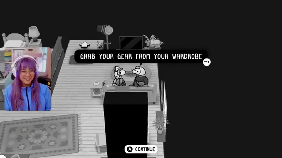 TOEM 2 Homelanda wardrobe prompt to grab starter gear